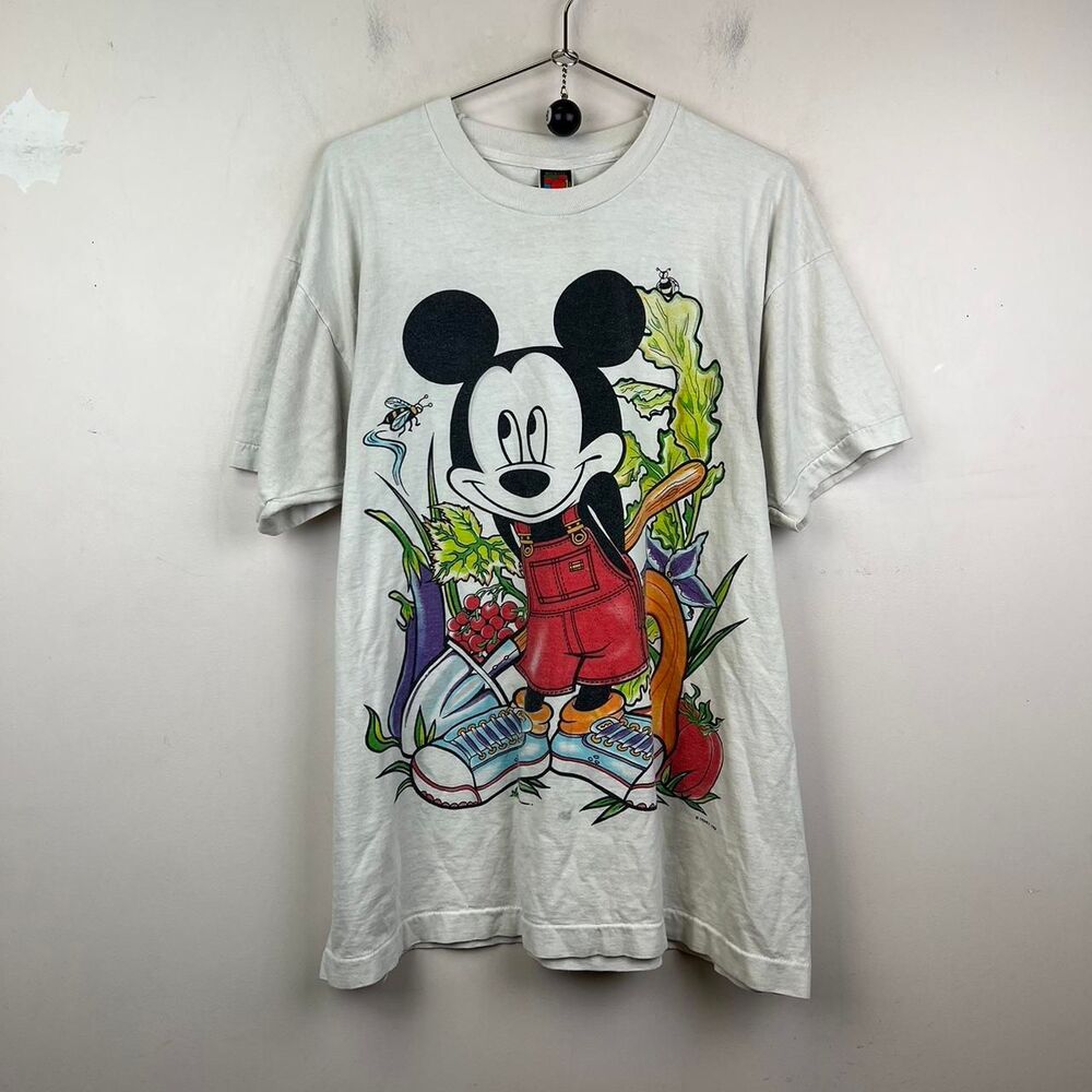 Disney Men's Mickey Mouse 1995 vintage tee shirt size one size